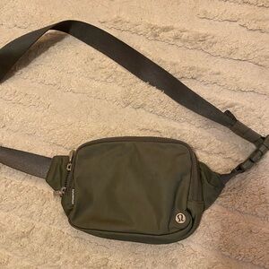 lululemon Olive Green crossbody Bag